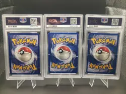 PSA 1 Sequential Set Of Pokemon Fossil Legendary Birds Articuno, Moltres, Zapdos - Image 5