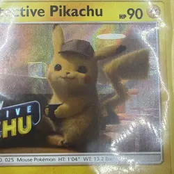 Pokemon TCG Detective Pikachu SM190 Stamped Holo Card Sealed Promo - Image 3