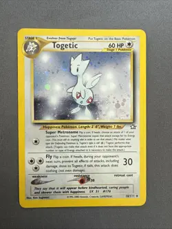 Pokemon TCG - Neo Genesis - Togetic #16/111 - Unlimited Holo Rare - Image 1