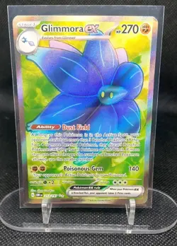 Pokemon TCG Glimmora EX Sv03: Obsidian Flames 213/197 Holo Ultra Rare - Image 1