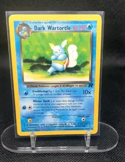 Pokemon TCG Dark Wartortle 46/82 Uncommon Team Rocket - NM - Image 1