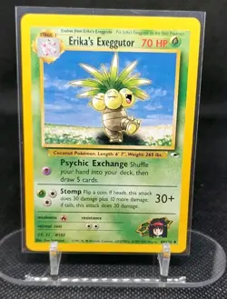 Pokemon TCG Erika's Exeggutor & Exeggcute Gym Heroes 44/132 77/132 Bundle - Image 2