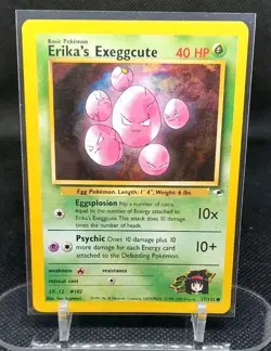 Pokemon TCG Erika's Exeggutor & Exeggcute Gym Heroes 44/132 77/132 Bundle - Image 4