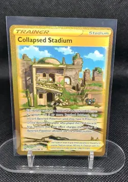 Pokemon TCG Collapsed Stadium Sword & Shield - Lost Origin 215/196 Regular... - Image 1