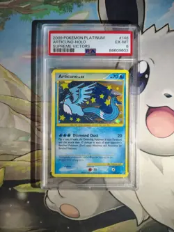 Articuno 148/147 Holo PSA 6 EX-MT Supreme Victors Platinum 2009 Pokemon Swirl - Image 1