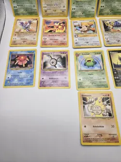 Vintage Pokemon Neo Genesis Neo Revelation Foreign Card Lot - Image 5