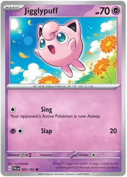 Jigglypuff 083/193 Paldea Evolved Common Pokemon - Image 1