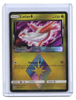 2018 Pokemon Sun & Moon - Celestial Storm: Latias Prism Star #107/168 Holo - Image 1