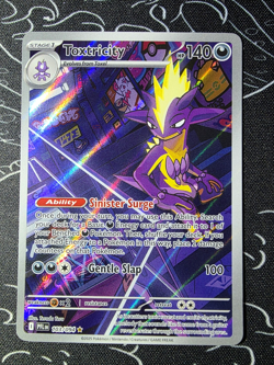 Toxtricity 103/094 Illustration Rare Phantasmal Flames Pokemon TCG Near Mint NM - Image 1