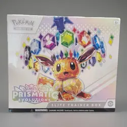 Prismatic Evolutions Elite Trainer Box ETB New/Factory Sealed ✅ Pokemon TCG-QTY1 - Image 1