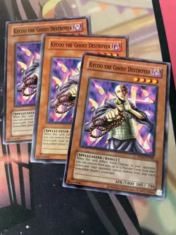YUGIOH - KYCOO THE GHOST DESTROYER X3 - COMMON - RP02 - NM - Image 1