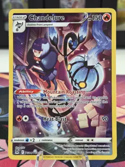 Pokemon SWSH11: Lost Origin Trainer Gallery #TG04/TG30 Chandelure Ultra Rare - Image 1