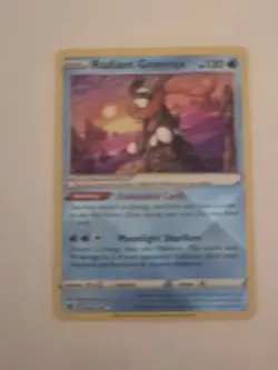 Pokemon Radiant Greninja 130 HP Astral Radiance Holo Rare 046/189 English - Image 1