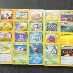 Sammlung Pokemon Karten Englisch Vintage 20 Karten - Image 1