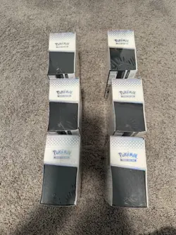 Pokemon TCG Prismatic Evolutions Elite Trainer Box ETB Sealed Lot of 6 - Image 2