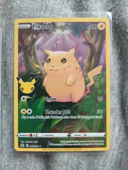 Pokemon TCG Celebrations Pikachu Holo Rare Card 005/025 NM/Mint Condition - Image 1