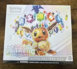 Pokemon TCG Prismatic Evolutions ETB Elite Trainer Box New Factory Sealed - Image 1