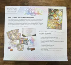Pokemon TCG Prismatic Evolutions ETB Elite Trainer Box New Factory Sealed - Image 2