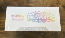 Pokemon TCG Prismatic Evolutions ETB Elite Trainer Box New Factory Sealed - Image 3