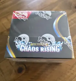 Pokemon TCG Mega Evolution Chaos Rising Booster Box 36 Packs Sealed IN HAND ✅ - Image 1