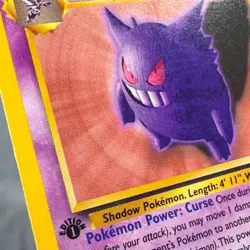 LP 1st Edition Gengar 20/62 Rare Fossil Pokemon 1999 Keiji Kinebuchi - Image 3