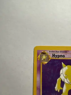 1999 Pokemon Hypno 23/62 Non-Holo 1st Edition Fossil Set NM - Image 5