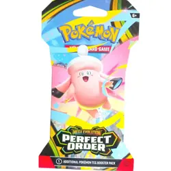 Lot of 12 Pokemon TCG Mega Evolution Perfect Order Booster Pack Sleeves Sealed - Image 5