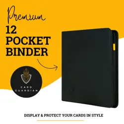 - 12 Pocket Premium Binder with Zipper for 480 Cards Trading Card Games TCG (... - Image 2