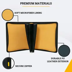 - 12 Pocket Premium Binder with Zipper for 480 Cards Trading Card Games TCG (... - Image 4