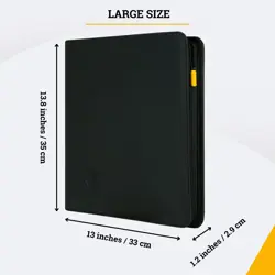 - 12 Pocket Premium Binder with Zipper for 480 Cards Trading Card Games TCG (... - Image 5