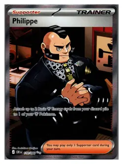 Philippe 110/086 ME04: Chaos Rising Ultra Rare Pokemon NM - Image 1