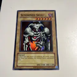 RP01-EN024 Summoned Skull yugioh Unlimited Super Rare MINT - Image 1