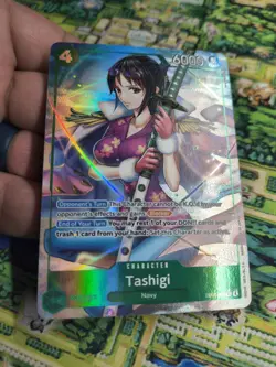 Tashigi (Alternate Art) Foil SR Extra Booster: One Piece EB03-018 NM - Image 2