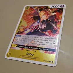 One Piece Sabo (104) (OP09-104/229) OP09 Emperors in the New World NM FOIL TCG - Image 3