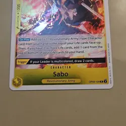 One Piece Sabo (104) (OP09-104/229) OP09 Emperors in the New World NM FOIL TCG - Image 5
