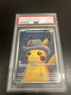 PSA 10 - Pokemon Van Gogh Museum: Pikachu with Grey Felt Hat Promo Card - Image 1