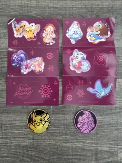 2025 Pokemon Calendar Promo 8 Cards + Destined Rivals/Journey Together fun packs - Image 4