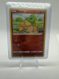 *Ditto* Numel 013/078 Reverse Holo Peel Ditto Pokemon Card Pokemon Go NM 2022 - Image 1