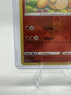 *Ditto* Numel 013/078 Reverse Holo Peel Ditto Pokemon Card Pokemon Go NM 2022 - Image 3