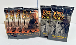 Lord Of The Rings Trading Card Game Packs Return of the King (4) Tower Draft (2) - Image 1