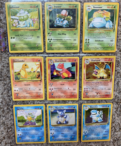 Pokemon Cards: Original 151 Set Complete Vintage/ Charizard, Blastoise, Venusaur - Image 1