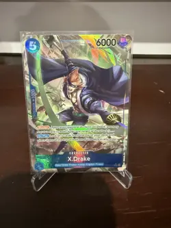 One Piece Card Game-X.Drake Op05-055 Alt Art English - Image 1