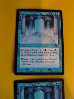 Chamber of Manipulation x2 enchant land odyssey MTG 2 Card. - Image 3