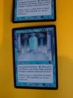 Chamber of Manipulation x2 enchant land odyssey MTG 2 Card. - Image 5