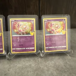 Pokemon TCG SWSH Celebrations Mew Holo Rare Card 11/25 4X Lot - Image 3