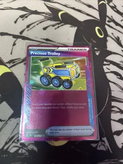 Precious Trolley 185/191 Pokemon Sv08: Surging Sparks Holo - NM - Image 1