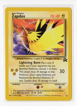 Pokemon Articuno Zapdos Moltres Black Star Promo 21 22 23 NM WOTC Vintage - Image 4