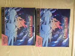 Pokemon Mega Evolution Chaos Rising Elite Trainer Box. 2 Boxes Factory Sealed - Image 1