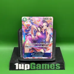 Boa Hancock ONE PIECE Card Japanese OP01-078 SR Parallel Romance Dawn - Image 1