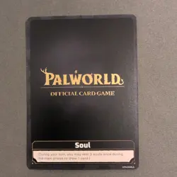 Palworld Official Card Game TCG 2026 Promo card Soul resource - Image 1